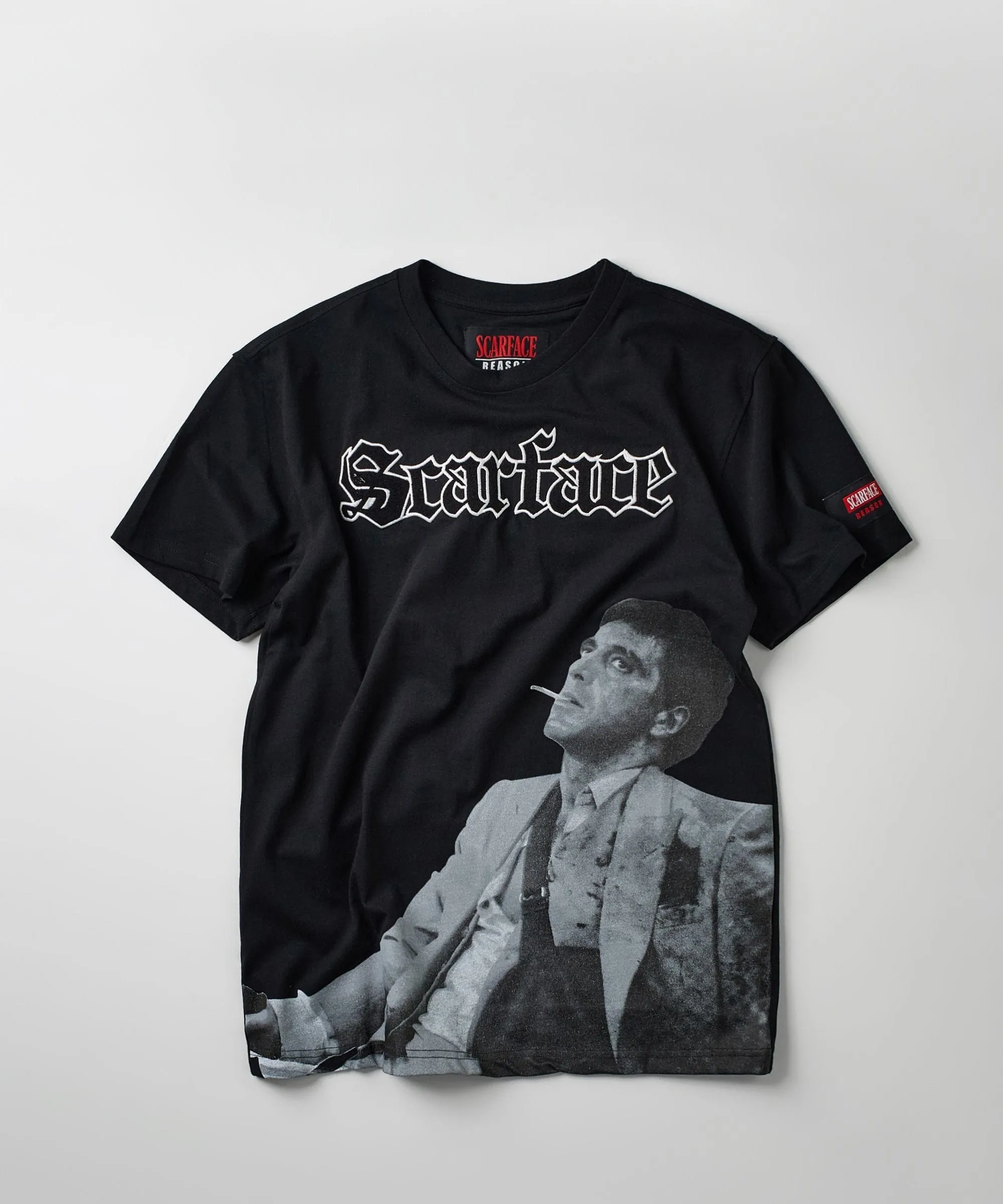 Scarface Old English Short Sleeve Tee - Black