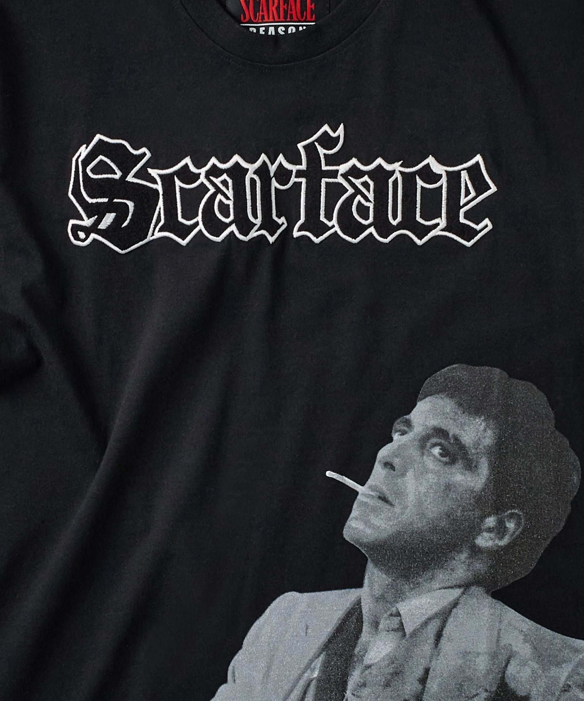 Scarface Old English Short Sleeve Tee - Black