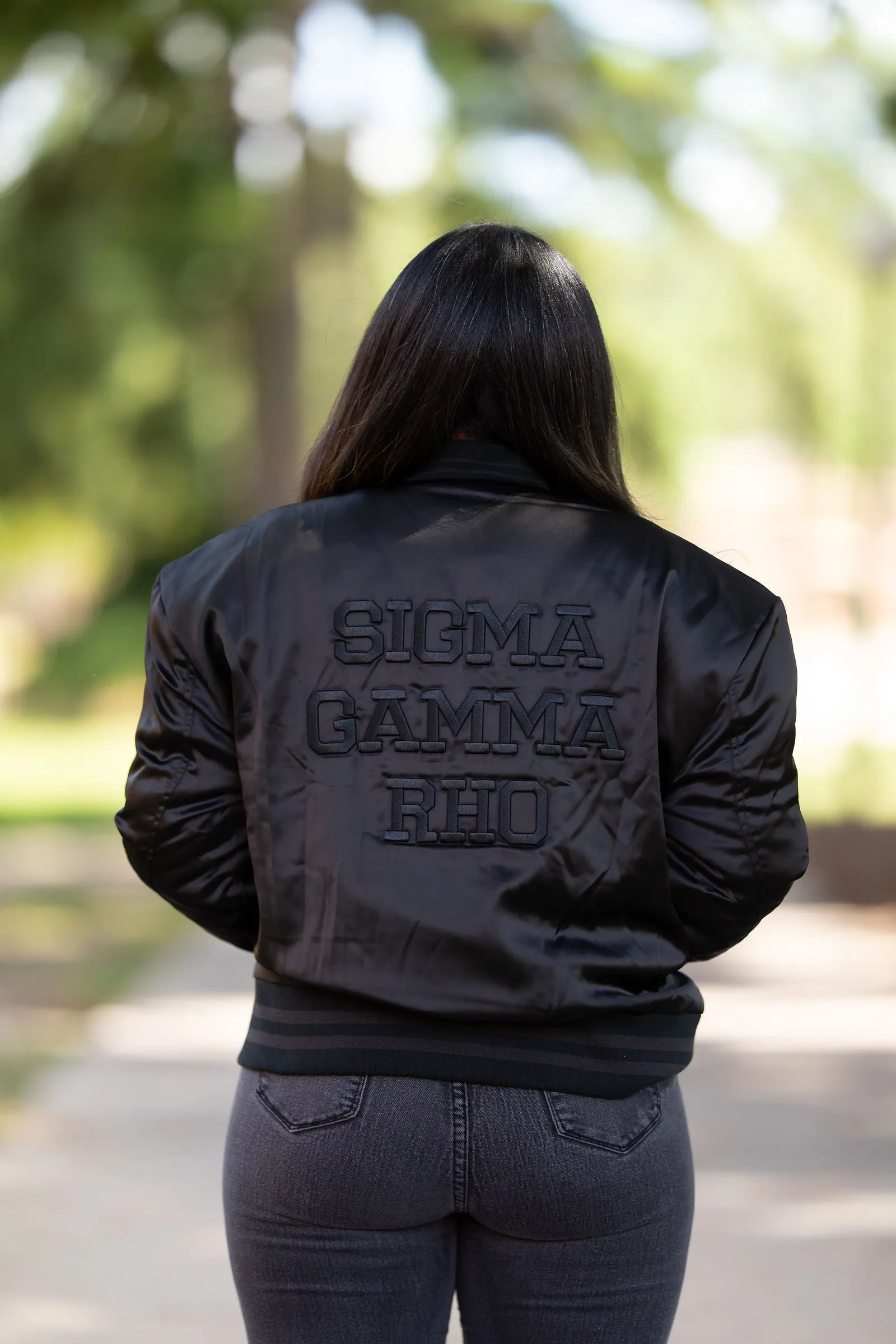 SGRHO All Black Bomber