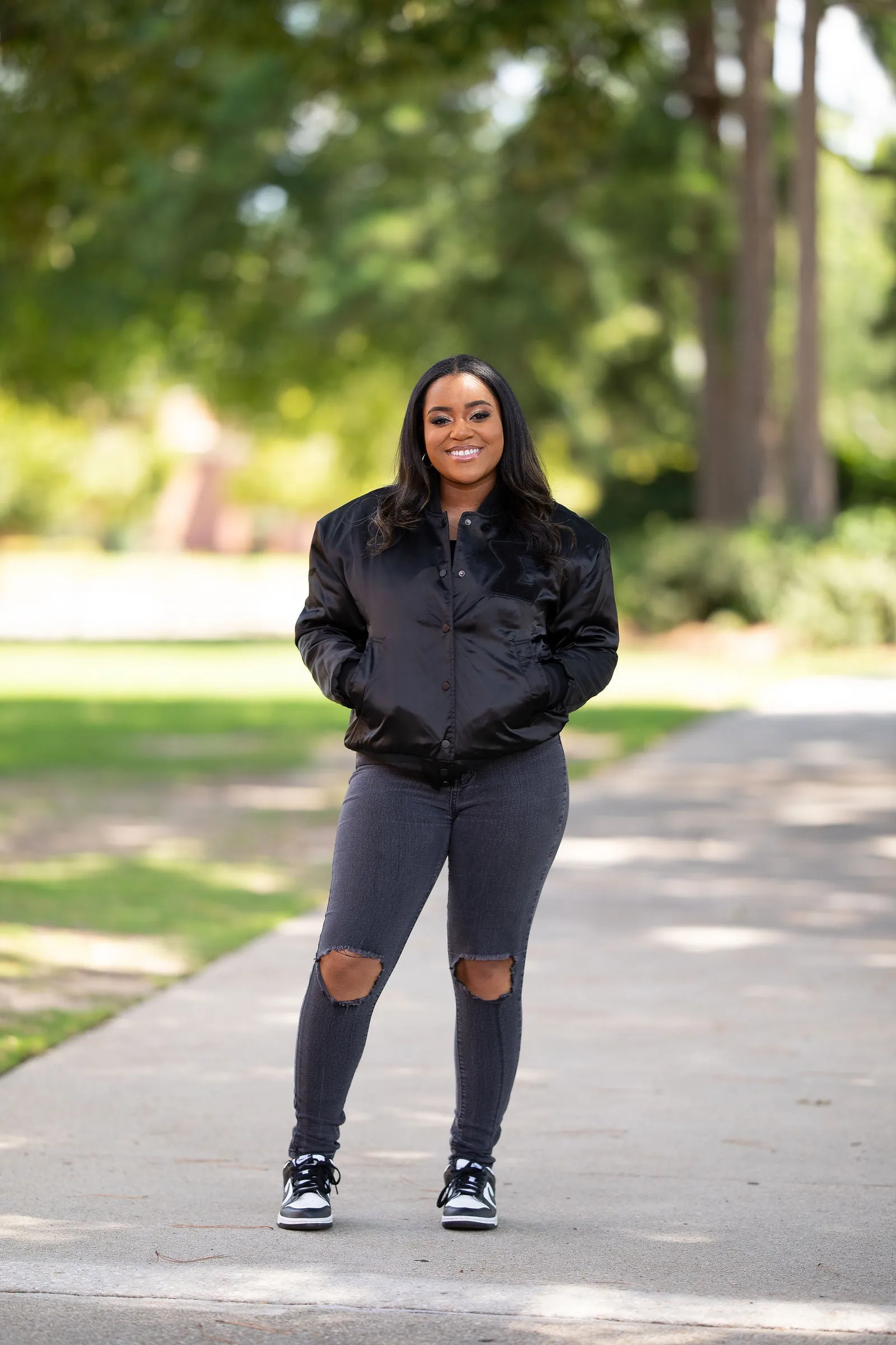 SGRHO All Black Bomber