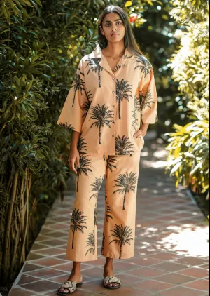 Sharan Boxy PJ 2pc Set - Sandy Palms