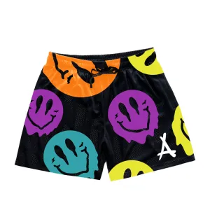 SMILEY COLOR DRIP SHORTS