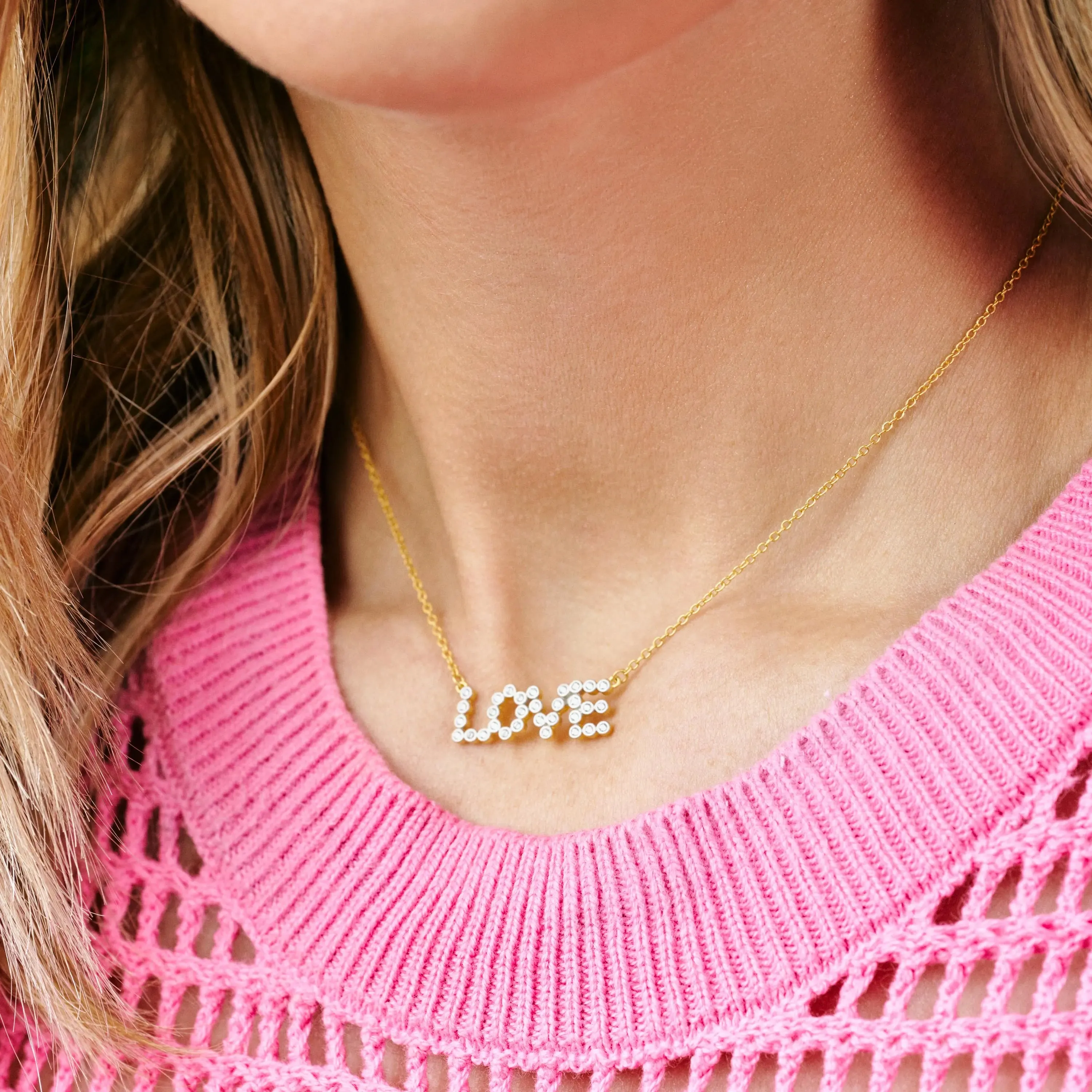 Sparkling Love Necklace