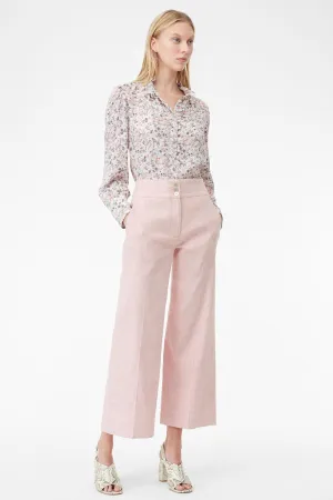 TAILORED | Slub Suiting Straight-Leg Trousers