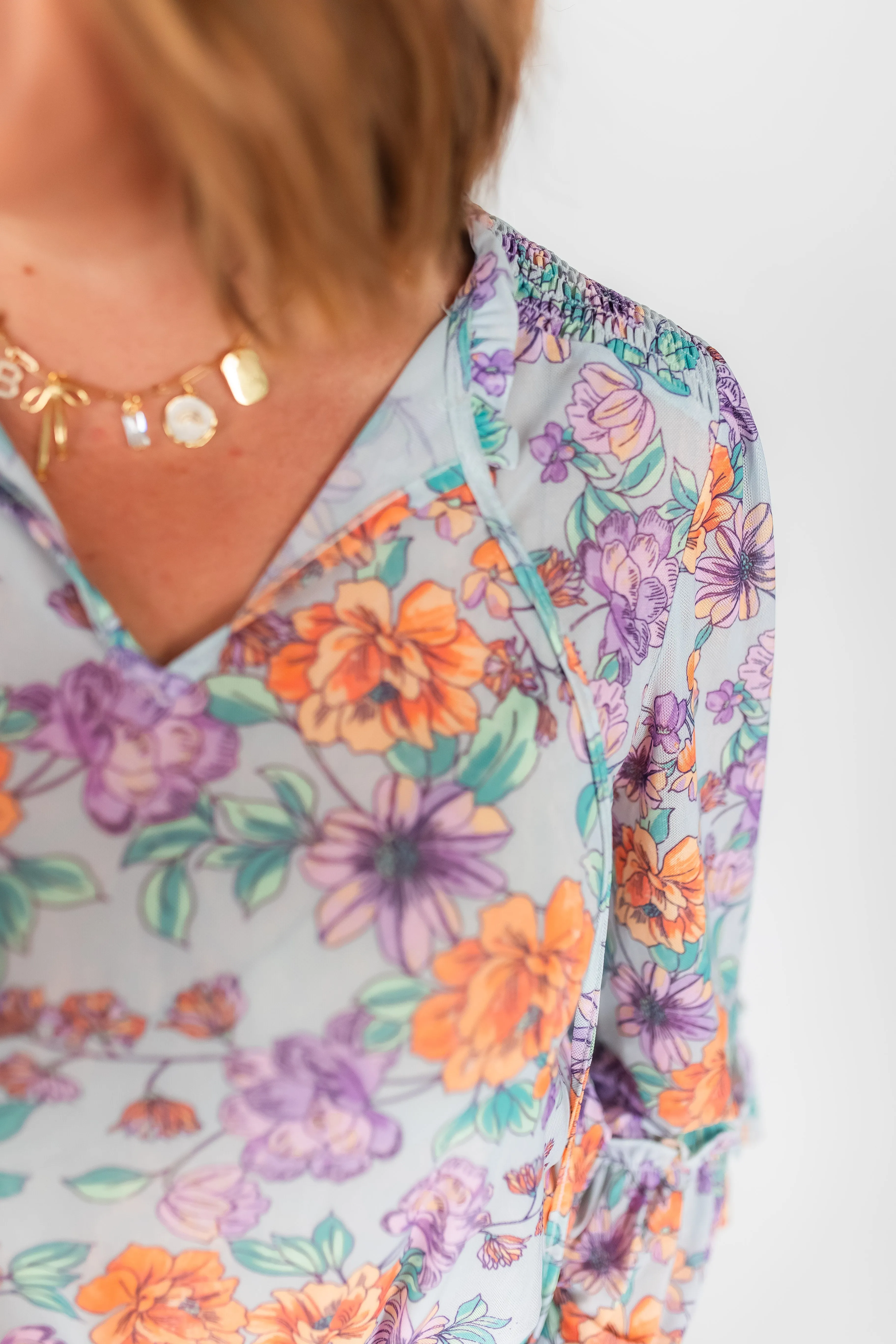 The Jasmine Floral Blouse