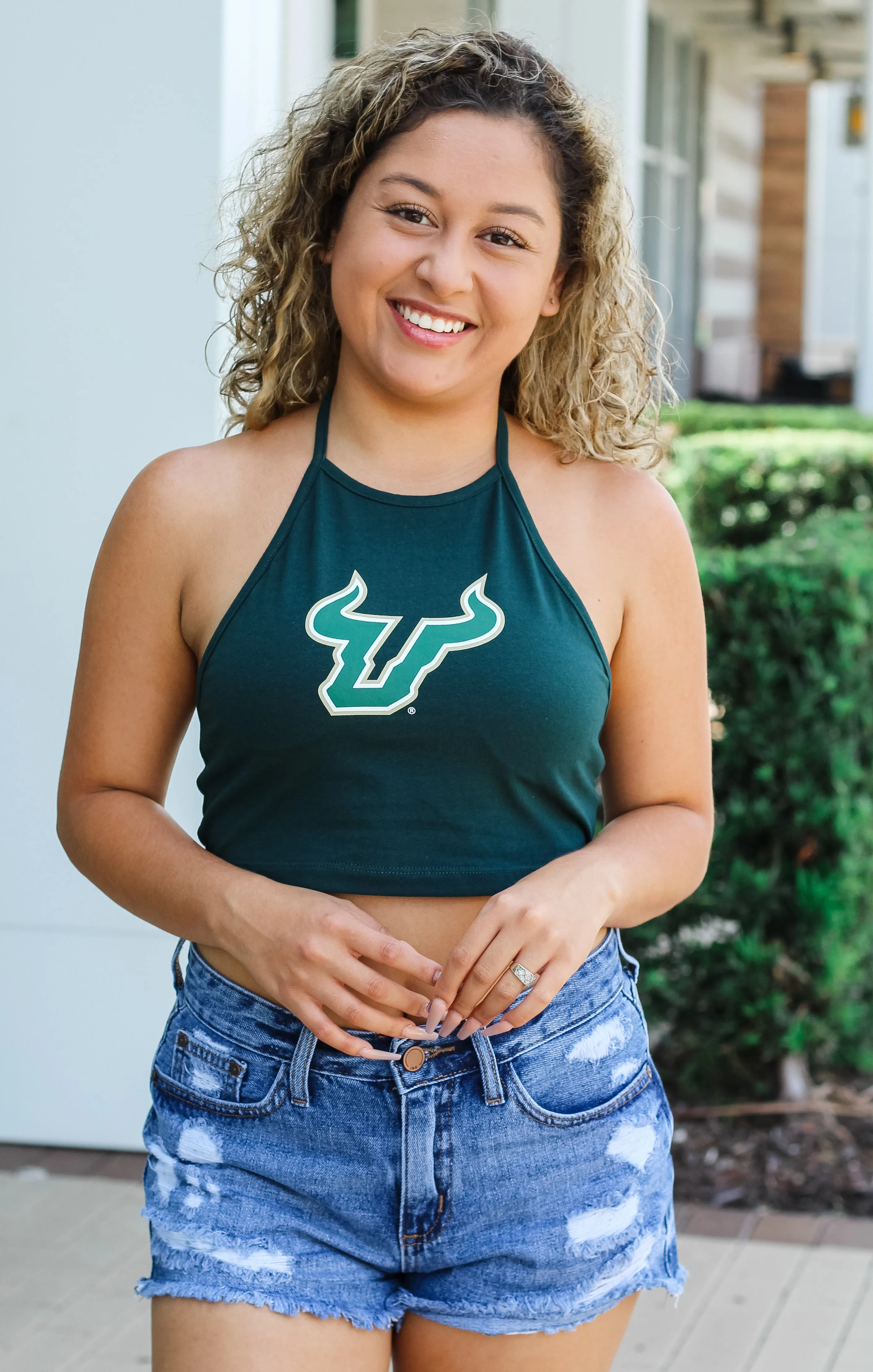 The USF Bulls Halter Top