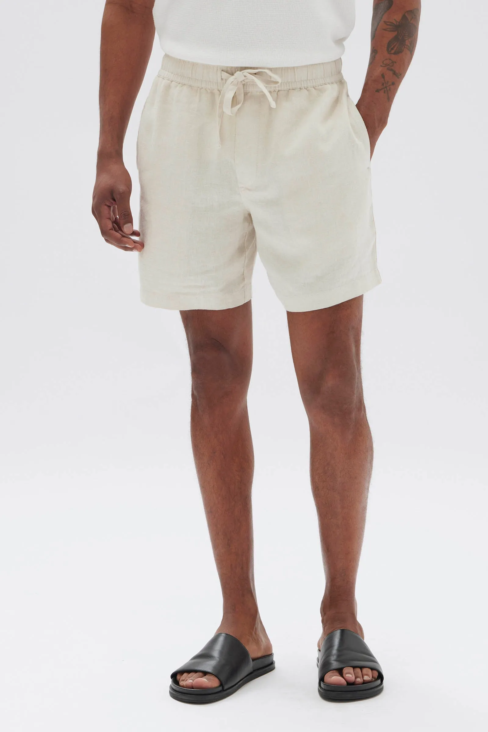 Tide Linen Shorts