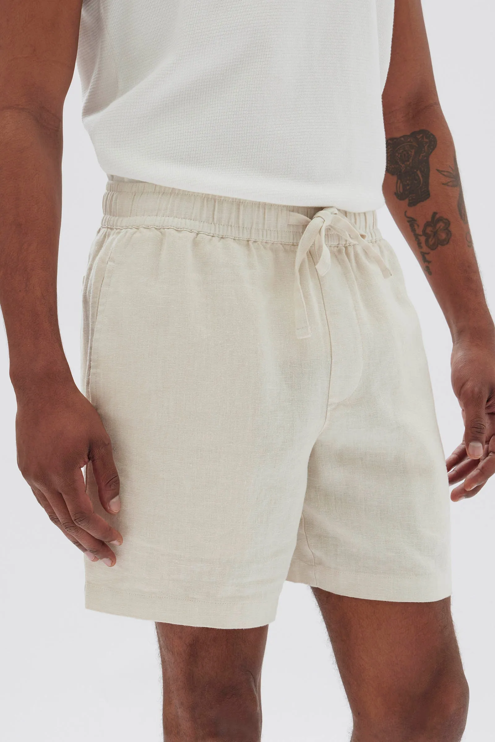 Tide Linen Shorts