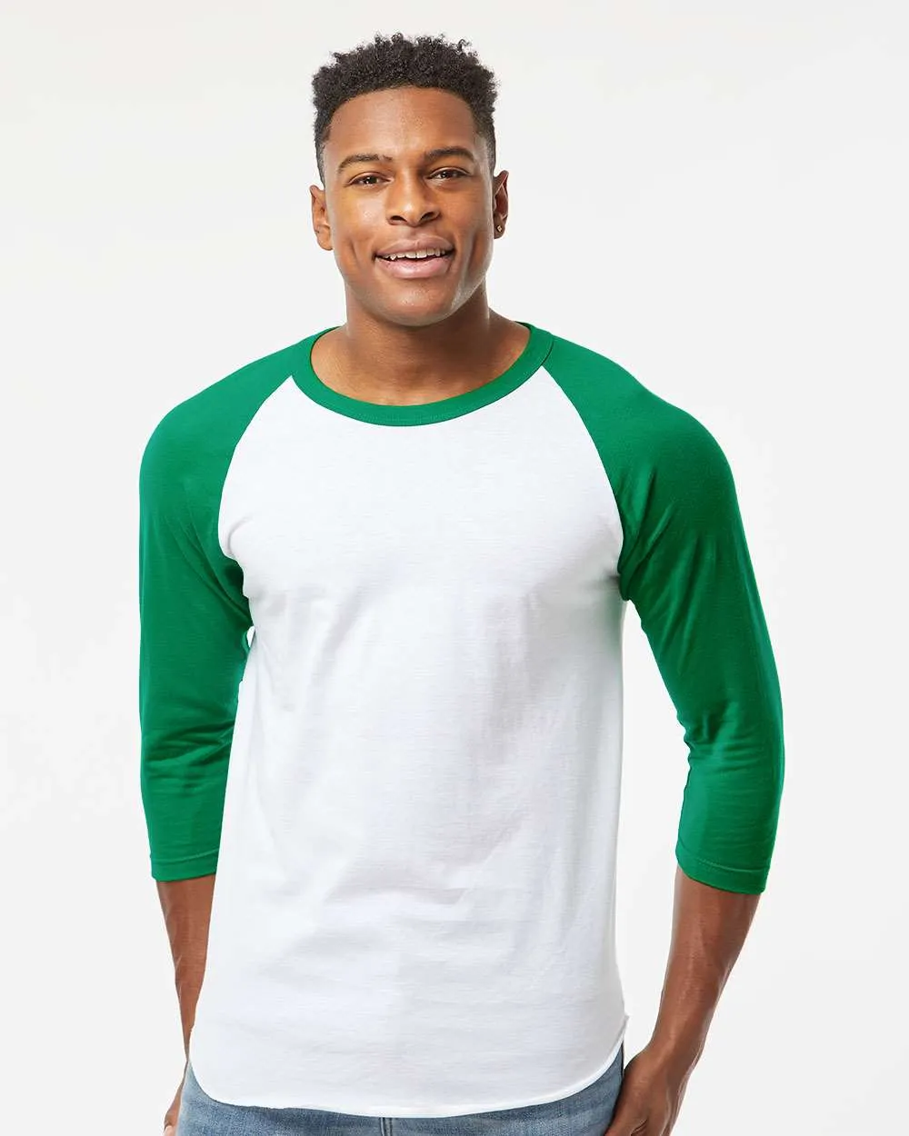 Tultex Fine Jersey Raglan T-Shirt 245