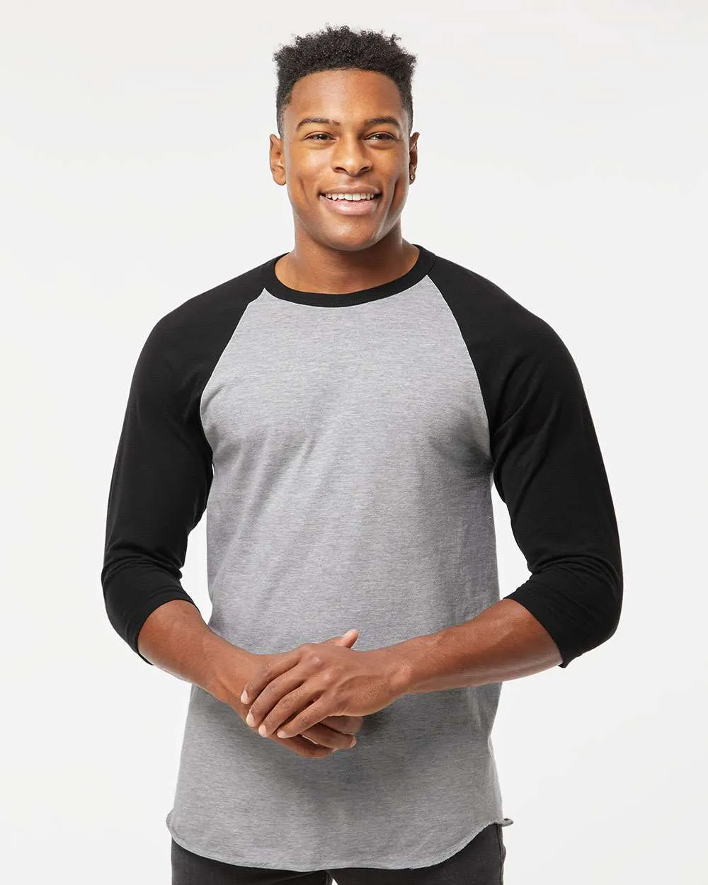 Tultex Fine Jersey Raglan T-Shirt 245