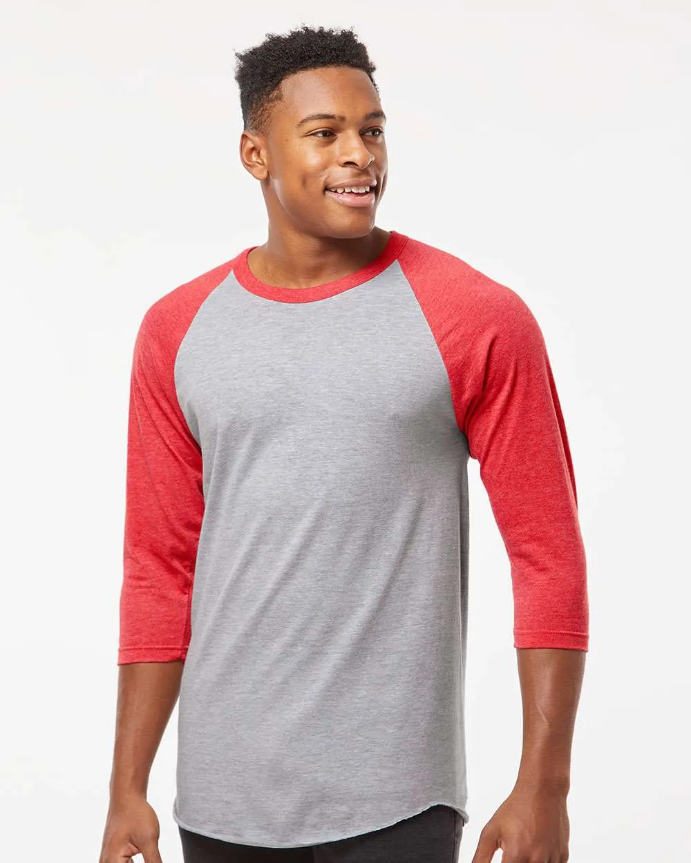 Tultex Fine Jersey Raglan T-Shirt 245