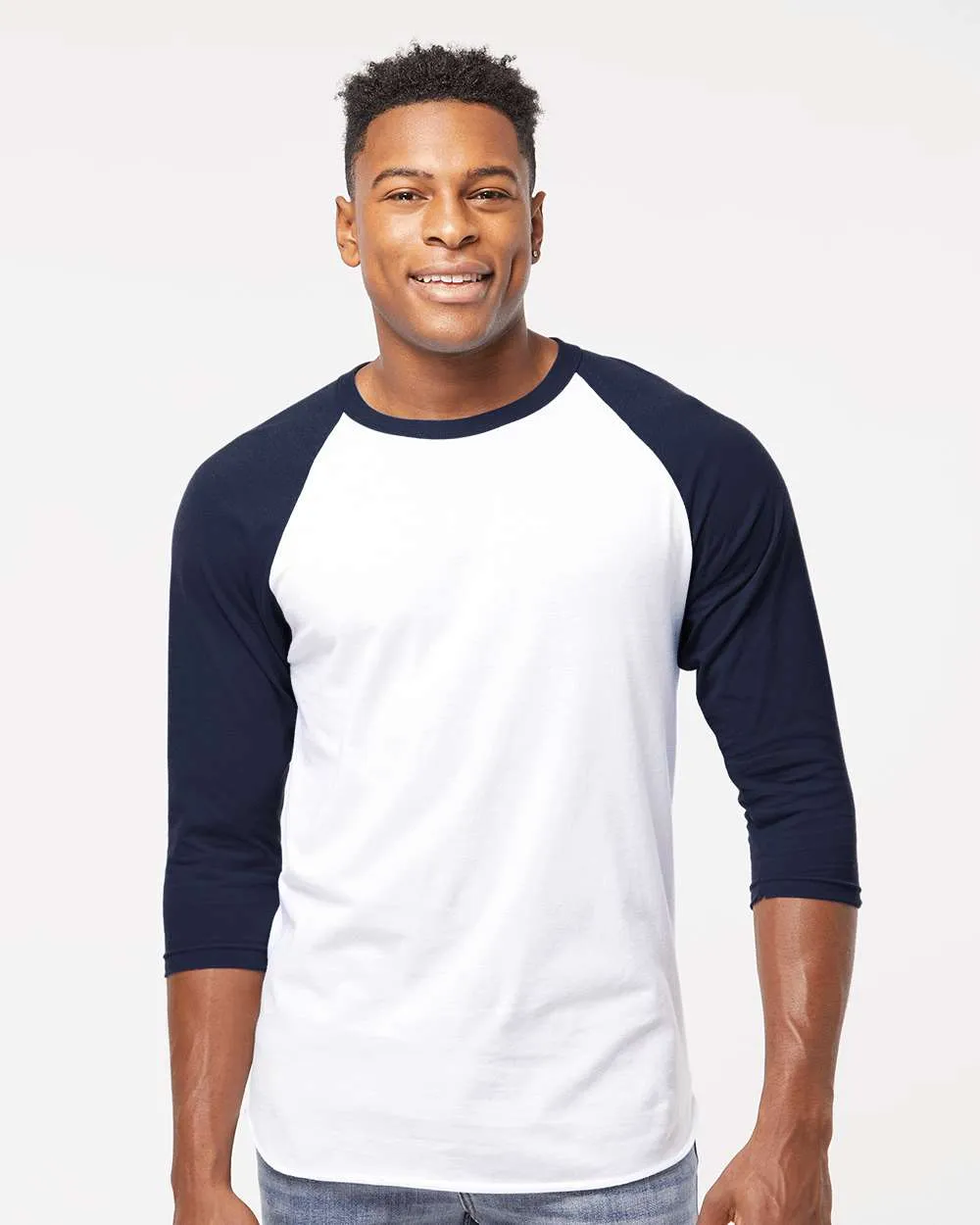 Tultex Fine Jersey Raglan T-Shirt 245