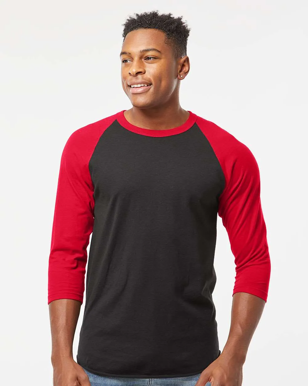 Tultex Fine Jersey Raglan T-Shirt 245