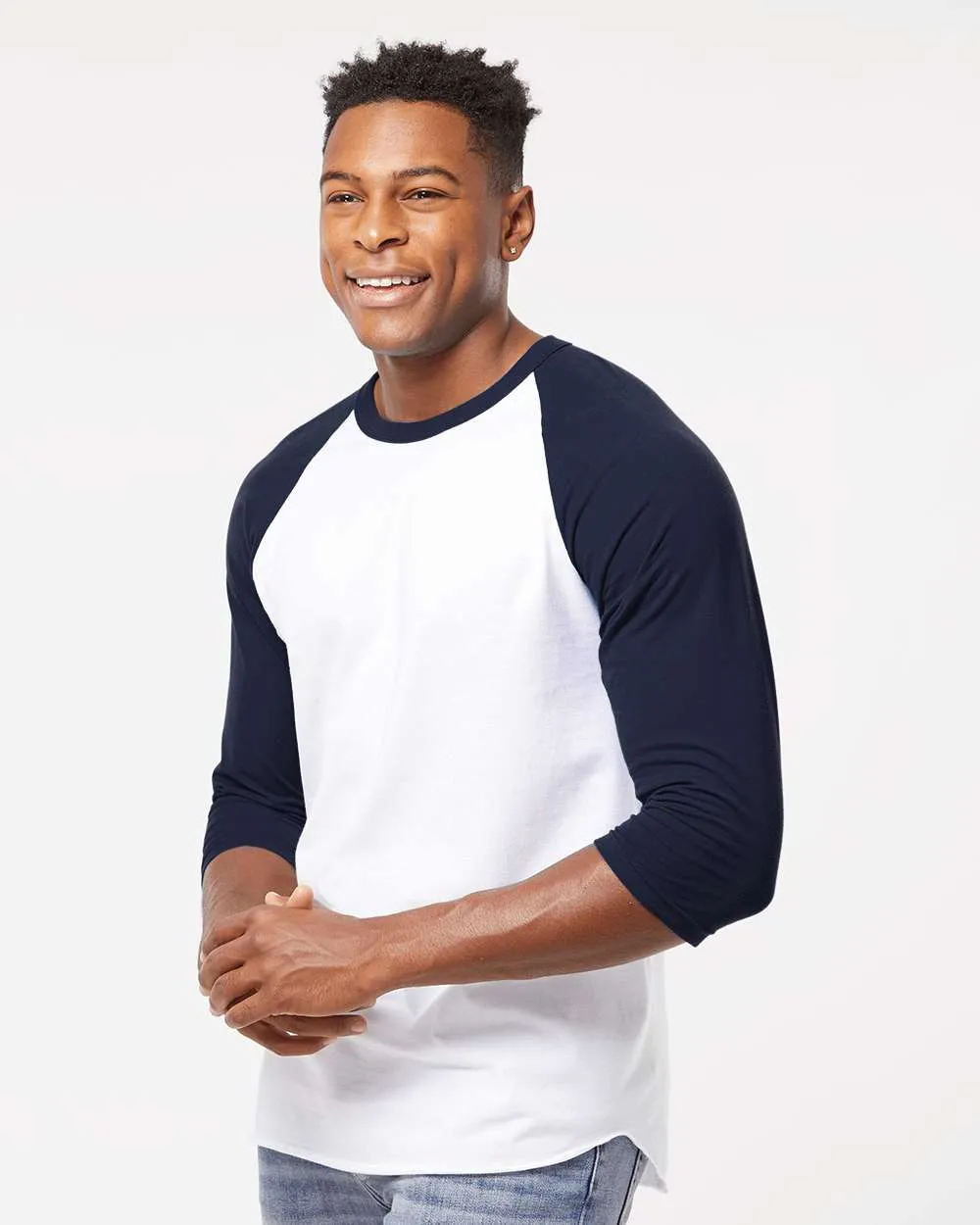 Tultex Fine Jersey Raglan T-Shirt 245