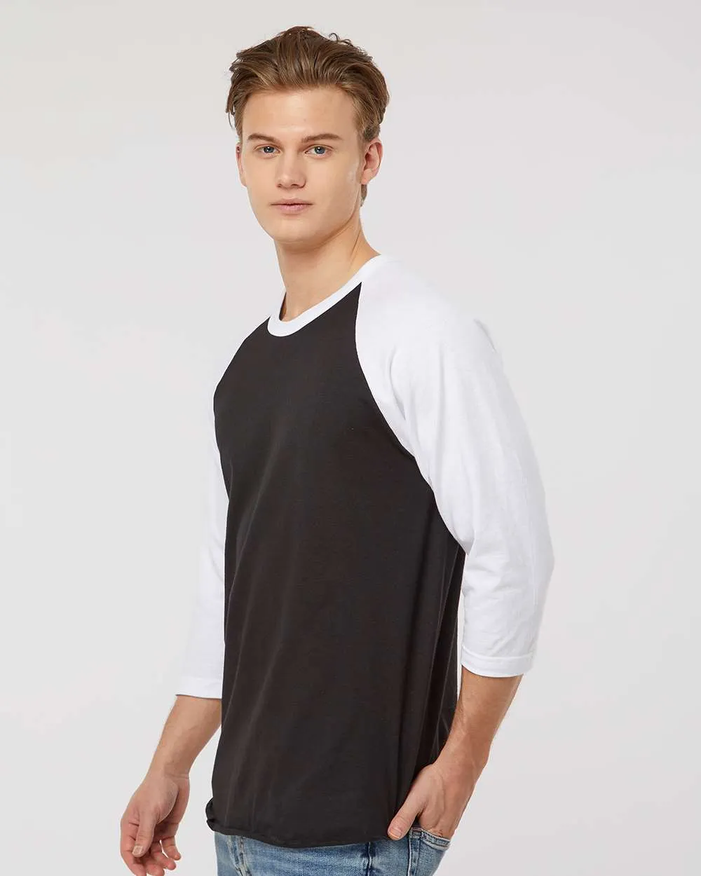 Tultex Fine Jersey Raglan T-Shirt 245