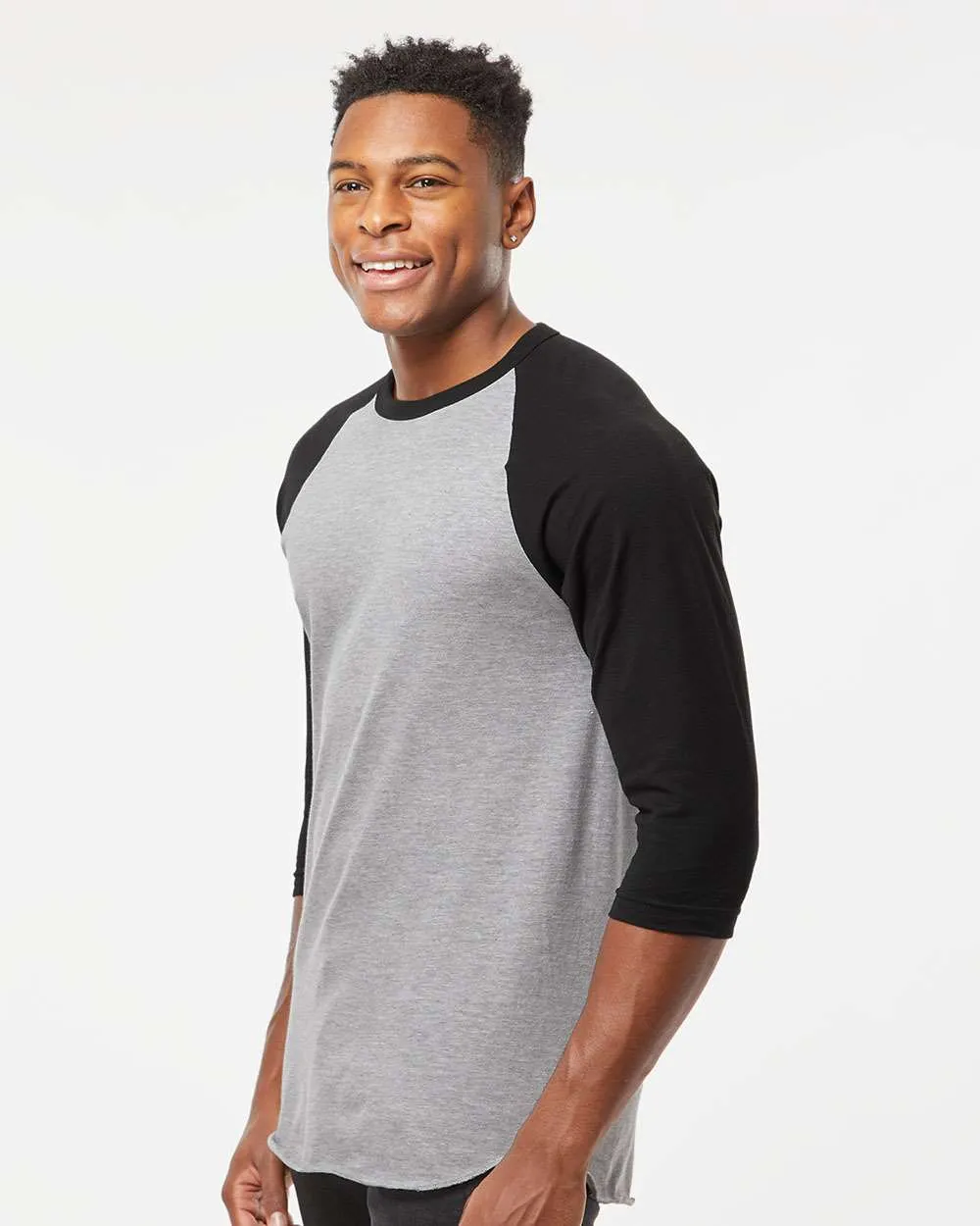 Tultex Fine Jersey Raglan T-Shirt 245