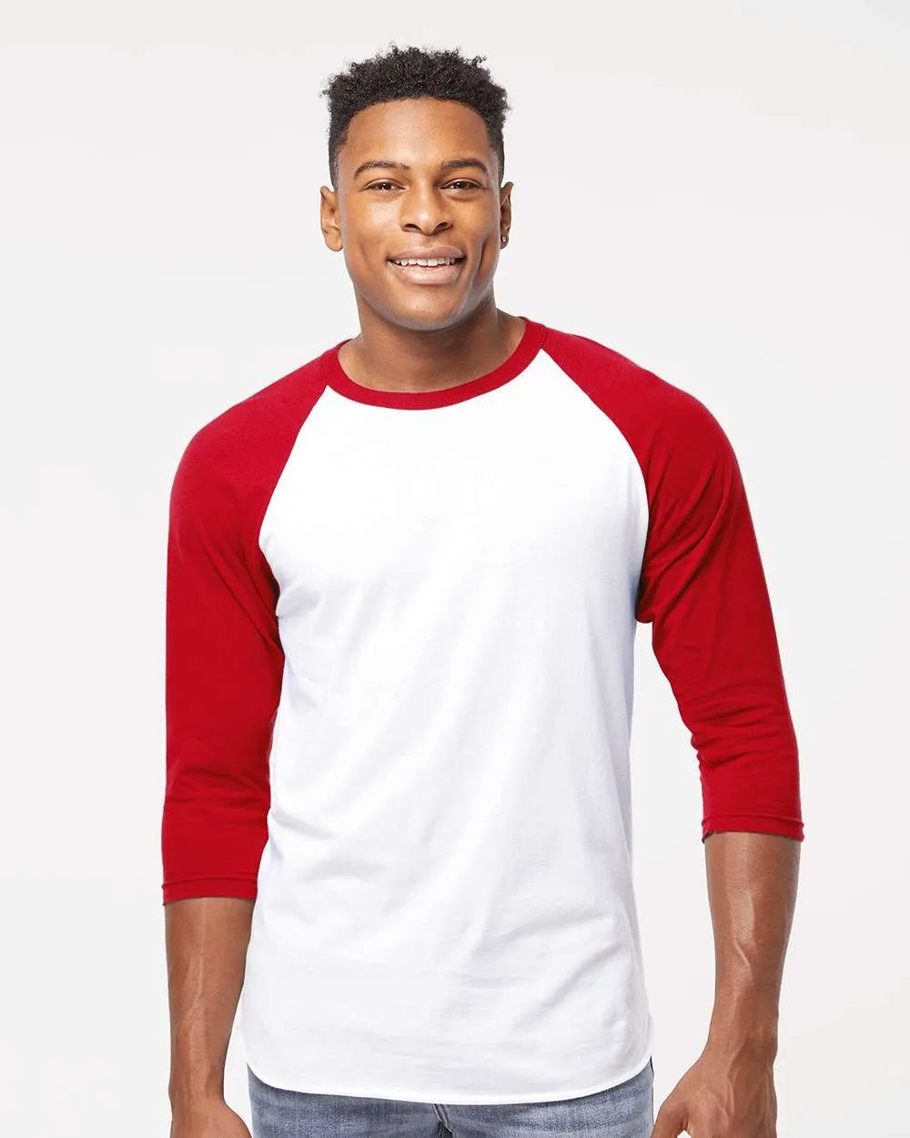 Tultex Fine Jersey Raglan T-Shirt 245