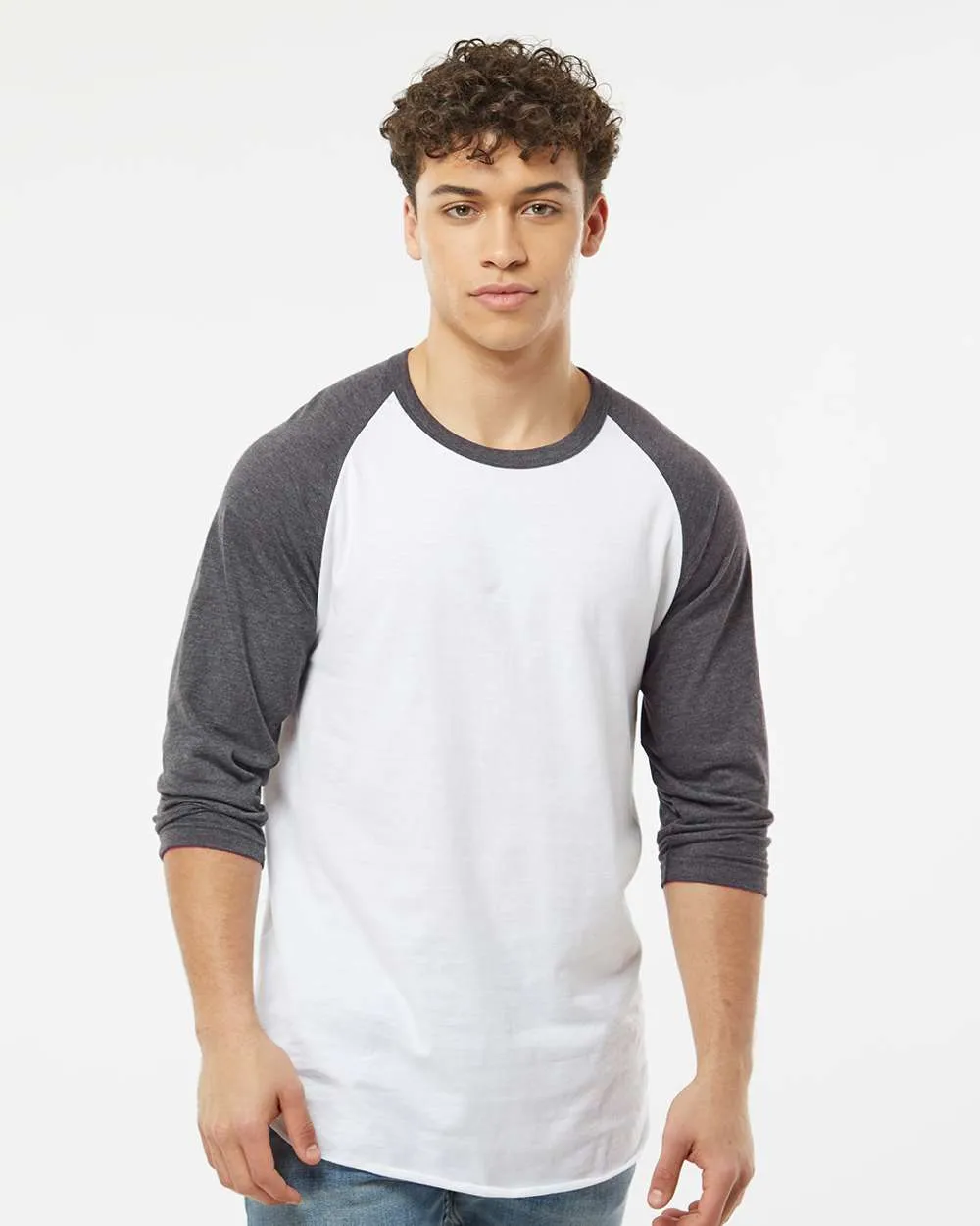 Tultex Fine Jersey Raglan T-Shirt 245