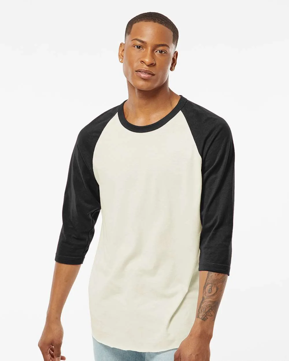 Tultex Fine Jersey Raglan T-Shirt 245