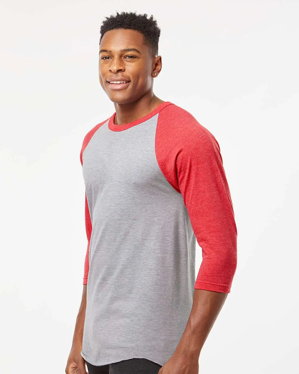 Tultex Fine Jersey Raglan T-Shirt 245