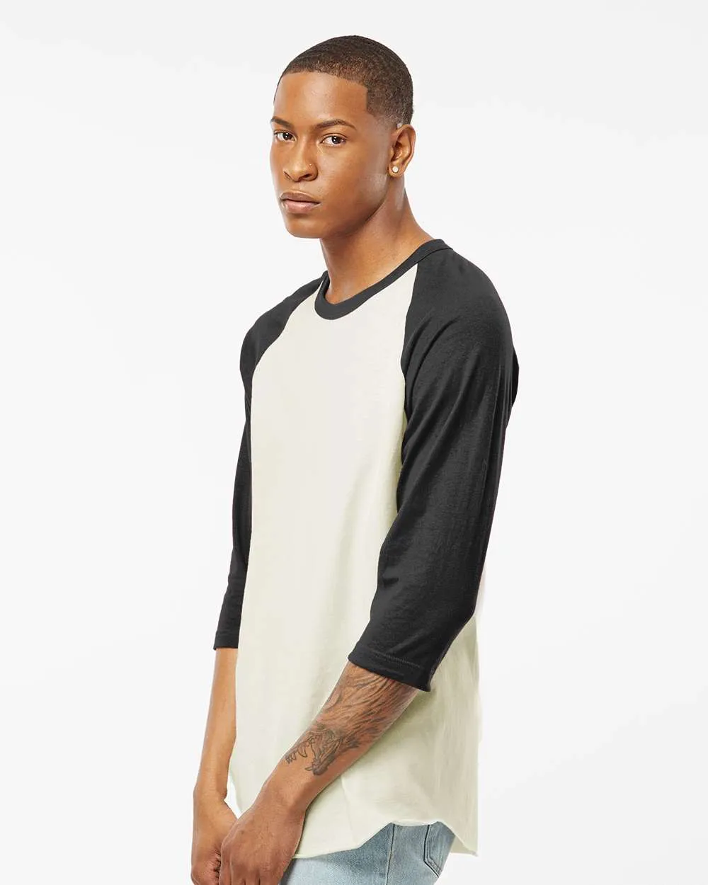 Tultex Fine Jersey Raglan T-Shirt 245