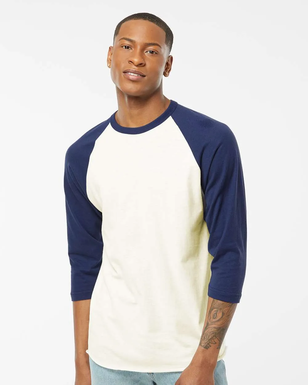 Tultex Fine Jersey Raglan T-Shirt 245