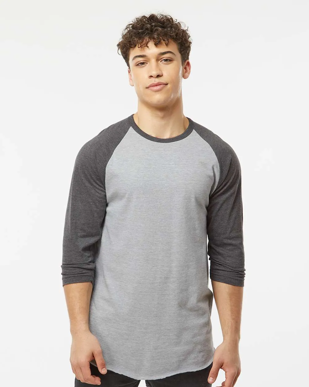 Tultex Fine Jersey Raglan T-Shirt 245