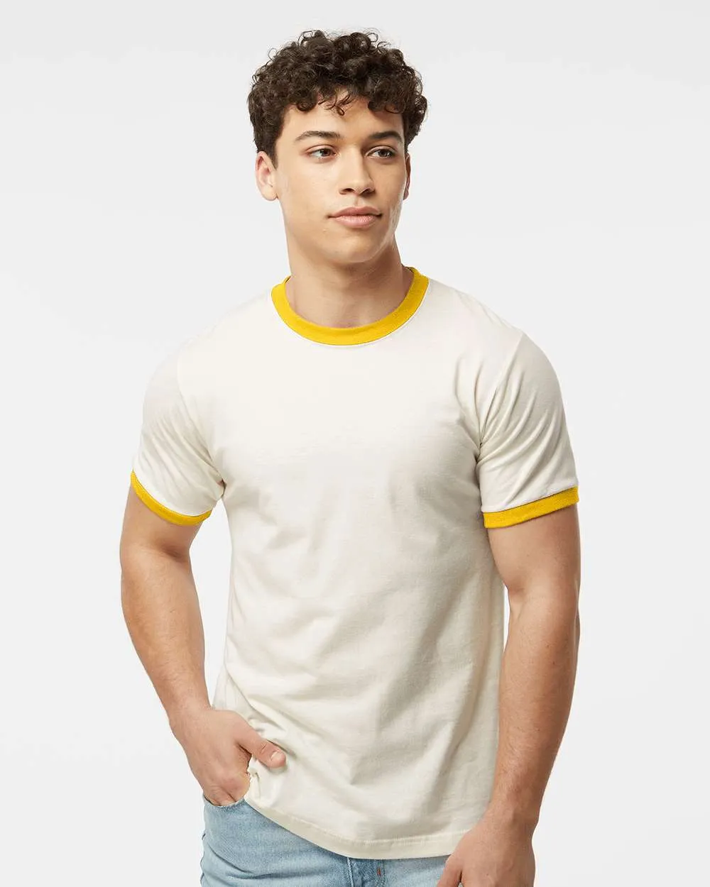 Tultex Fine Jersey Ringer T-Shirt 246