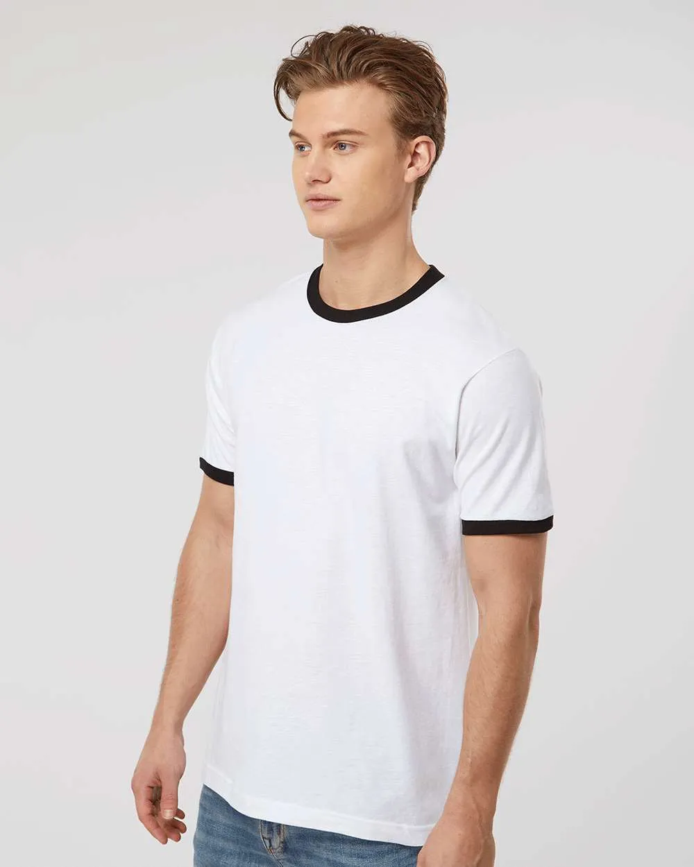 Tultex Fine Jersey Ringer T-Shirt 246