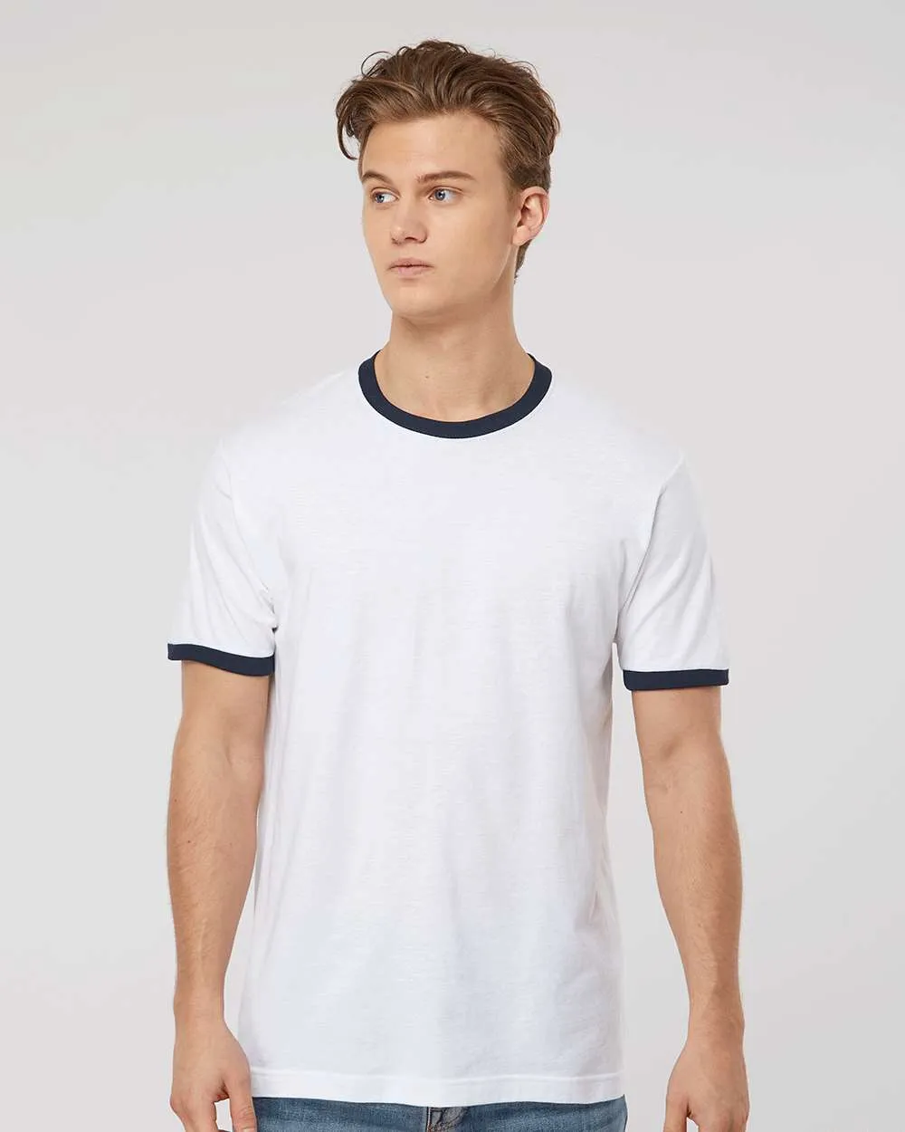 Tultex Fine Jersey Ringer T-Shirt 246