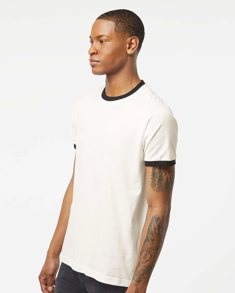 Tultex Fine Jersey Ringer T-Shirt 246