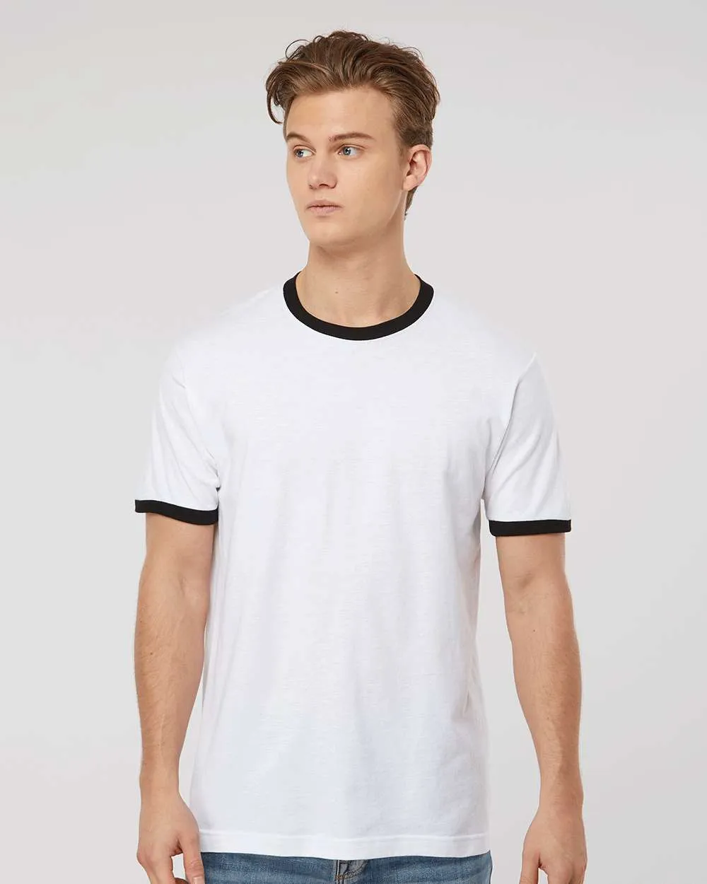 Tultex Fine Jersey Ringer T-Shirt 246