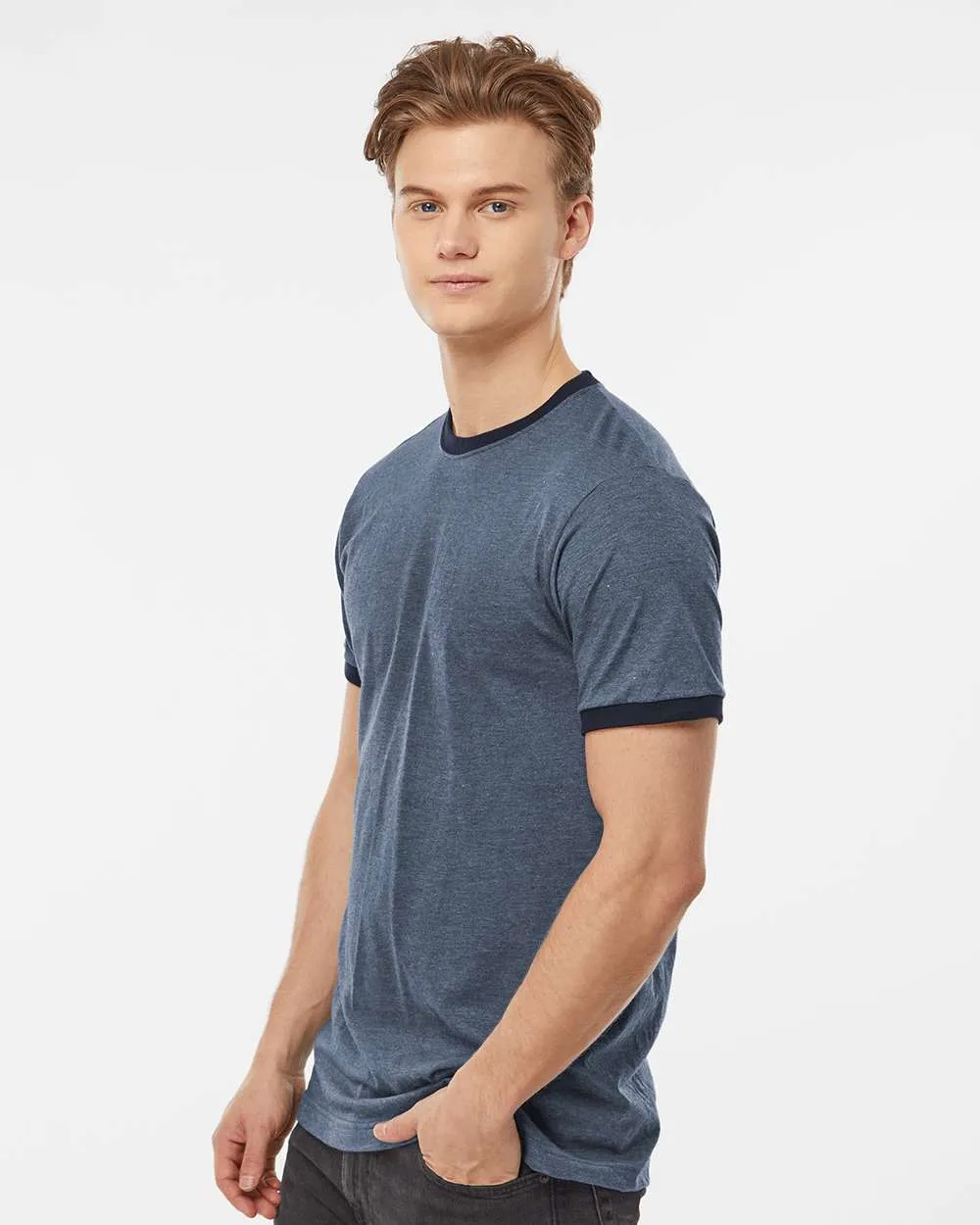 Tultex Fine Jersey Ringer T-Shirt 246