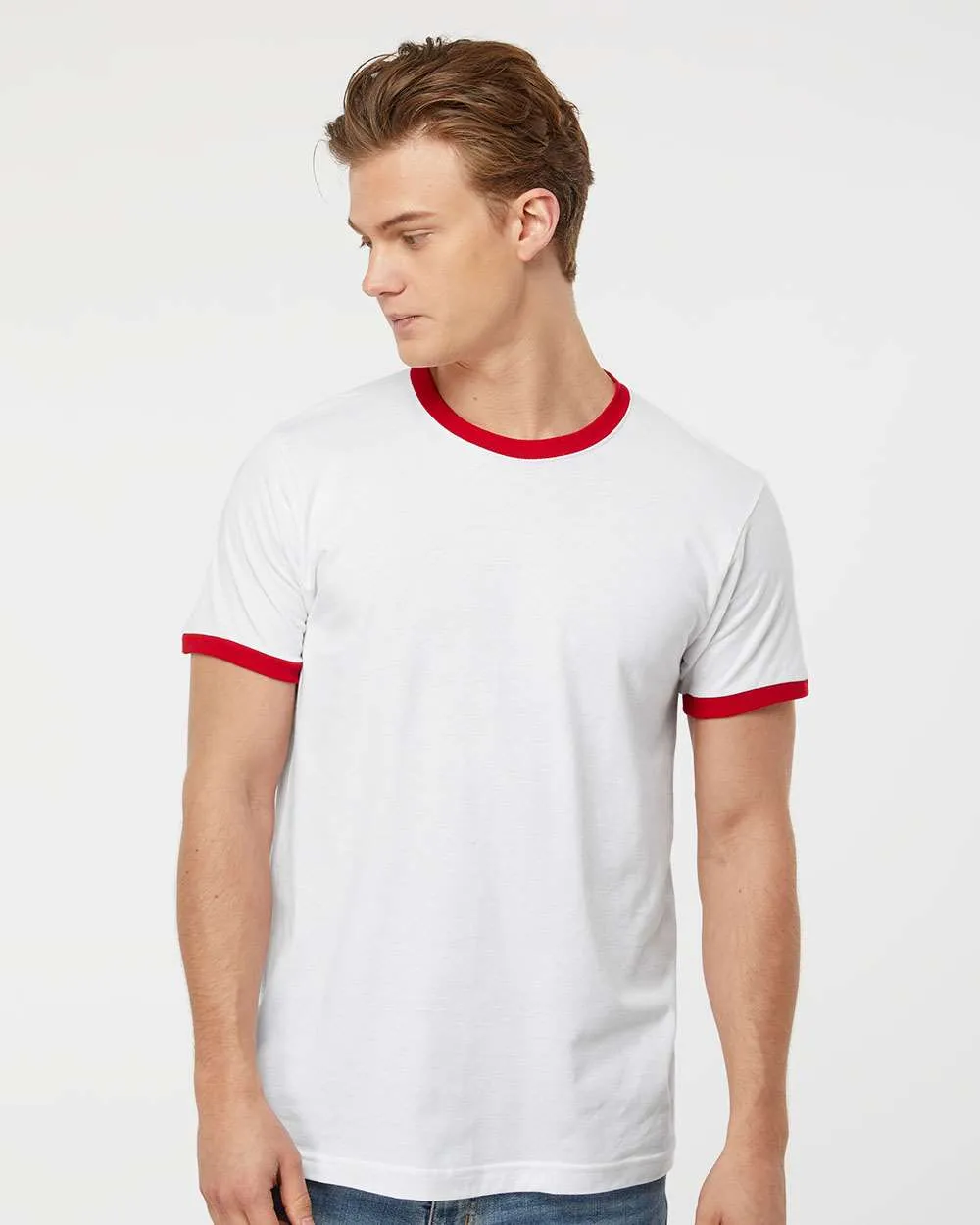 Tultex Fine Jersey Ringer T-Shirt 246