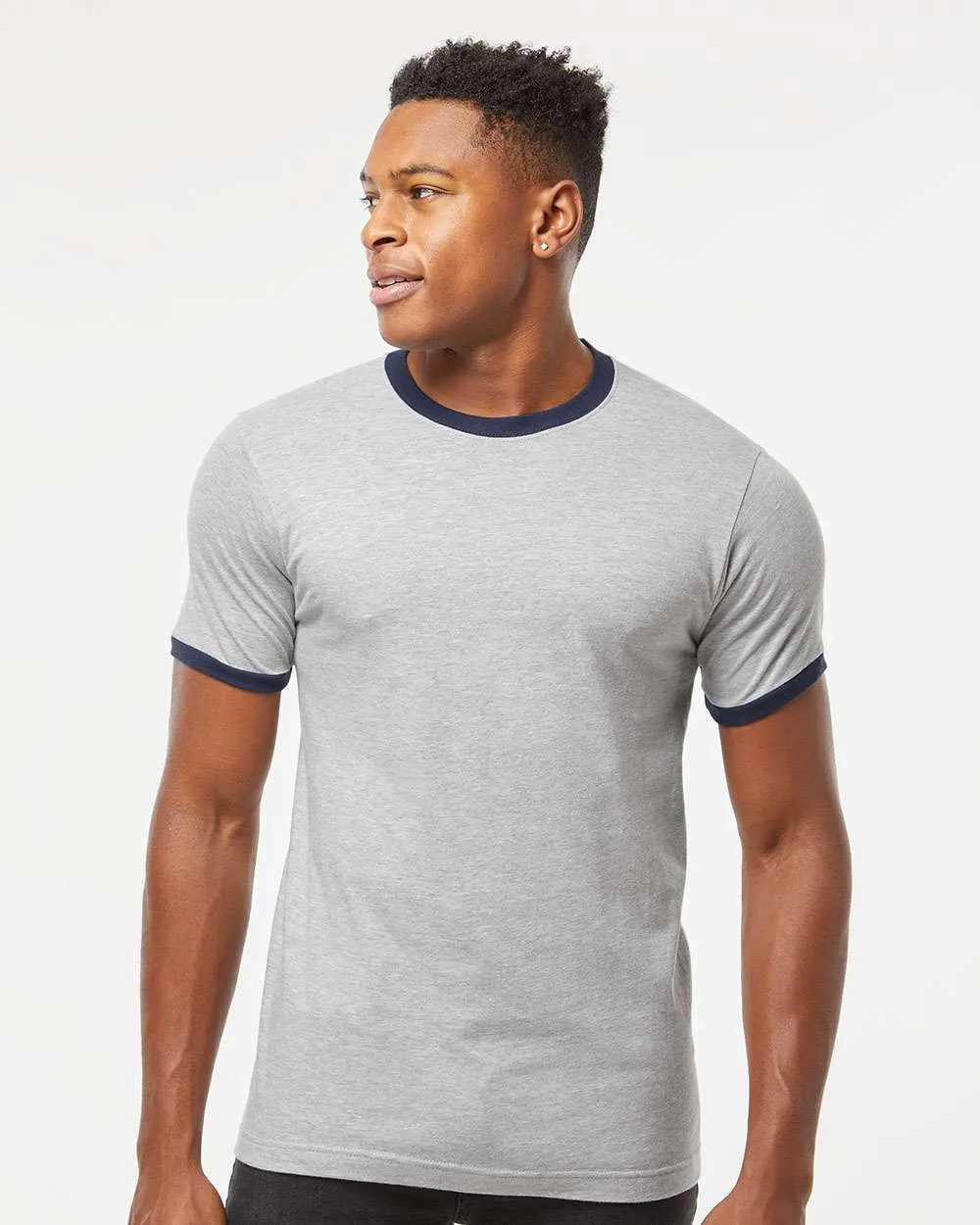 Tultex Fine Jersey Ringer T-Shirt 246