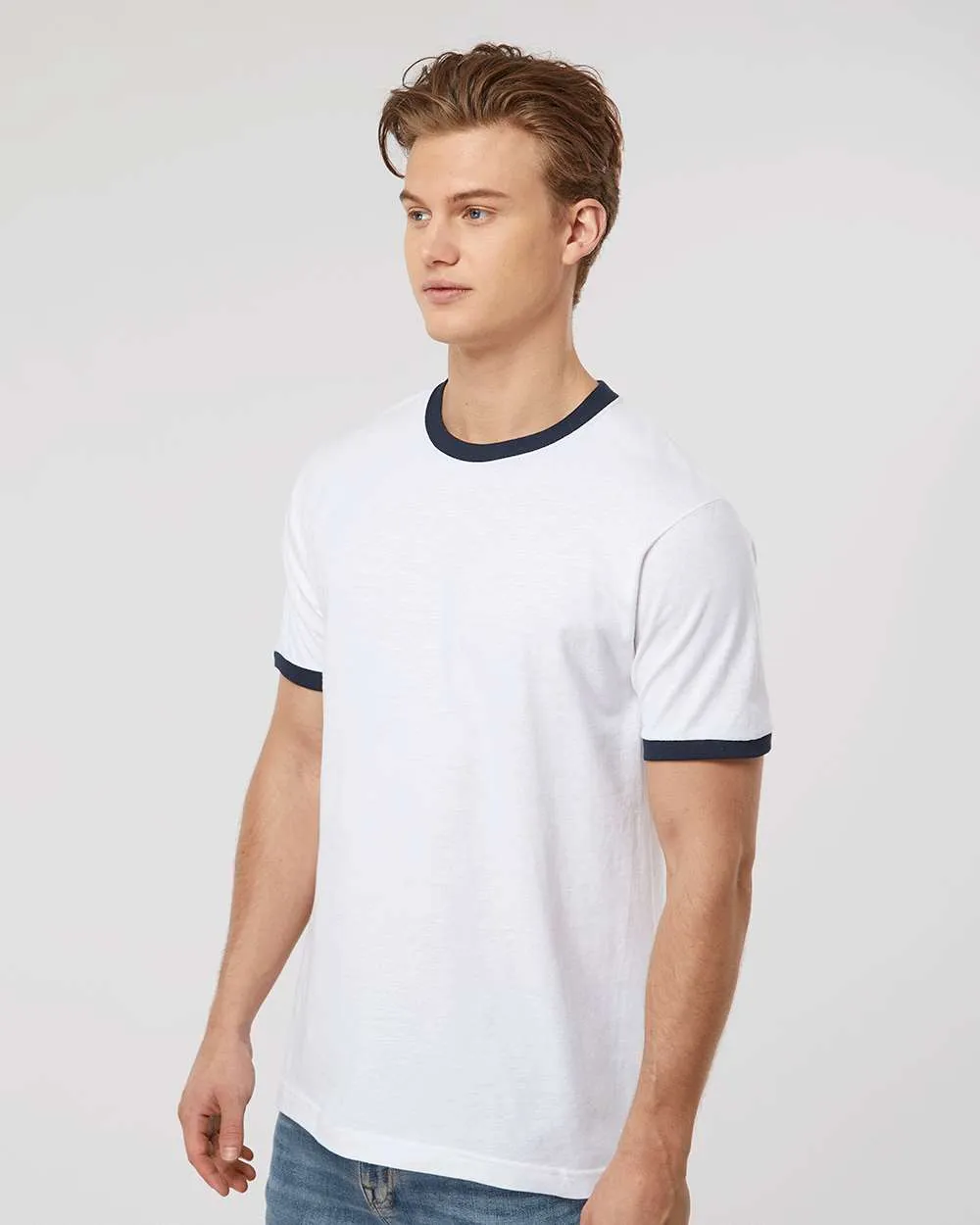 Tultex Fine Jersey Ringer T-Shirt 246