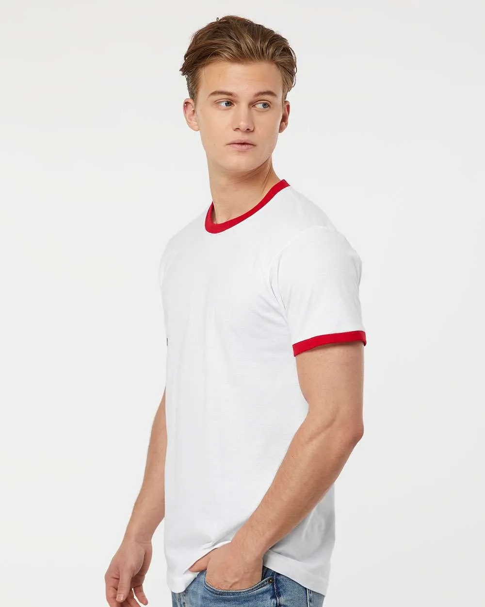 Tultex Fine Jersey Ringer T-Shirt 246