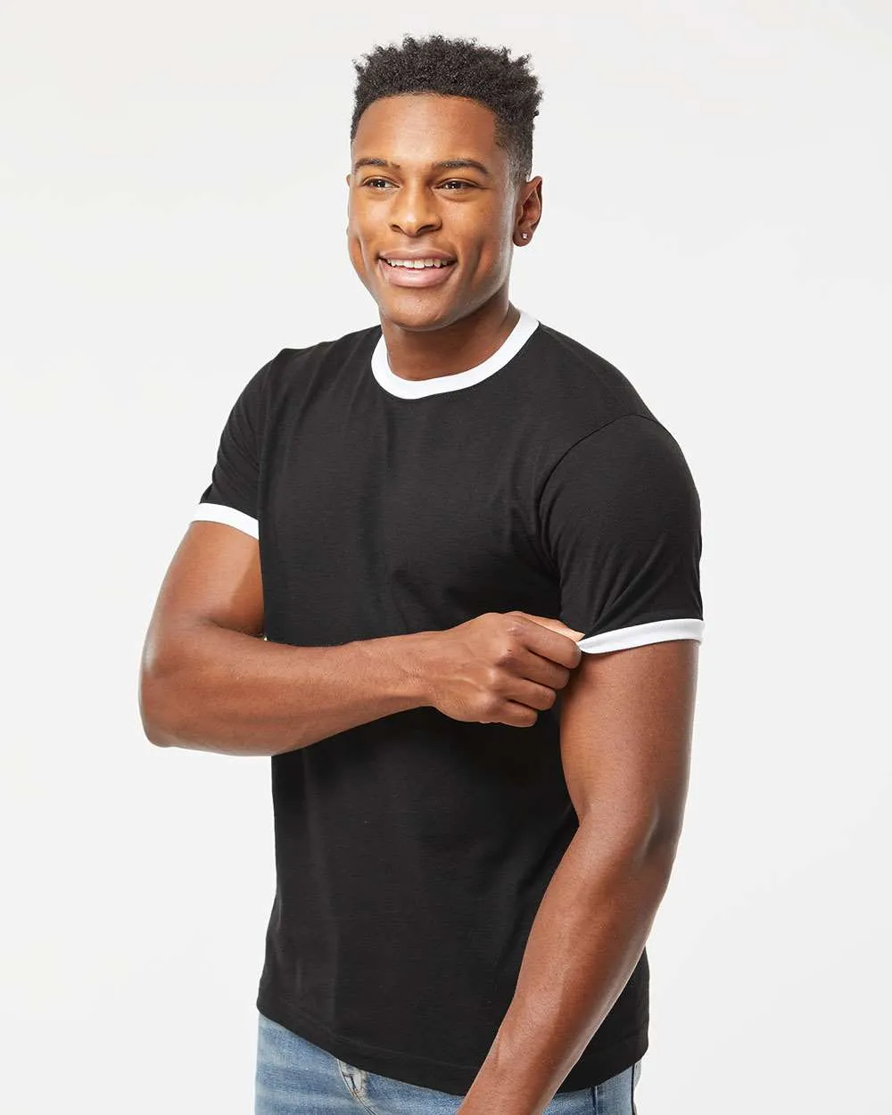 Tultex Fine Jersey Ringer T-Shirt 246