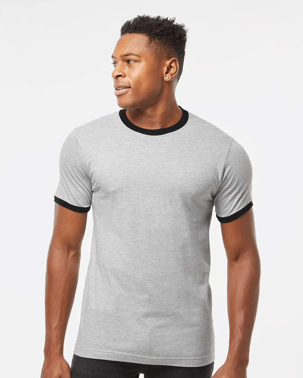 Tultex Fine Jersey Ringer T-Shirt 246