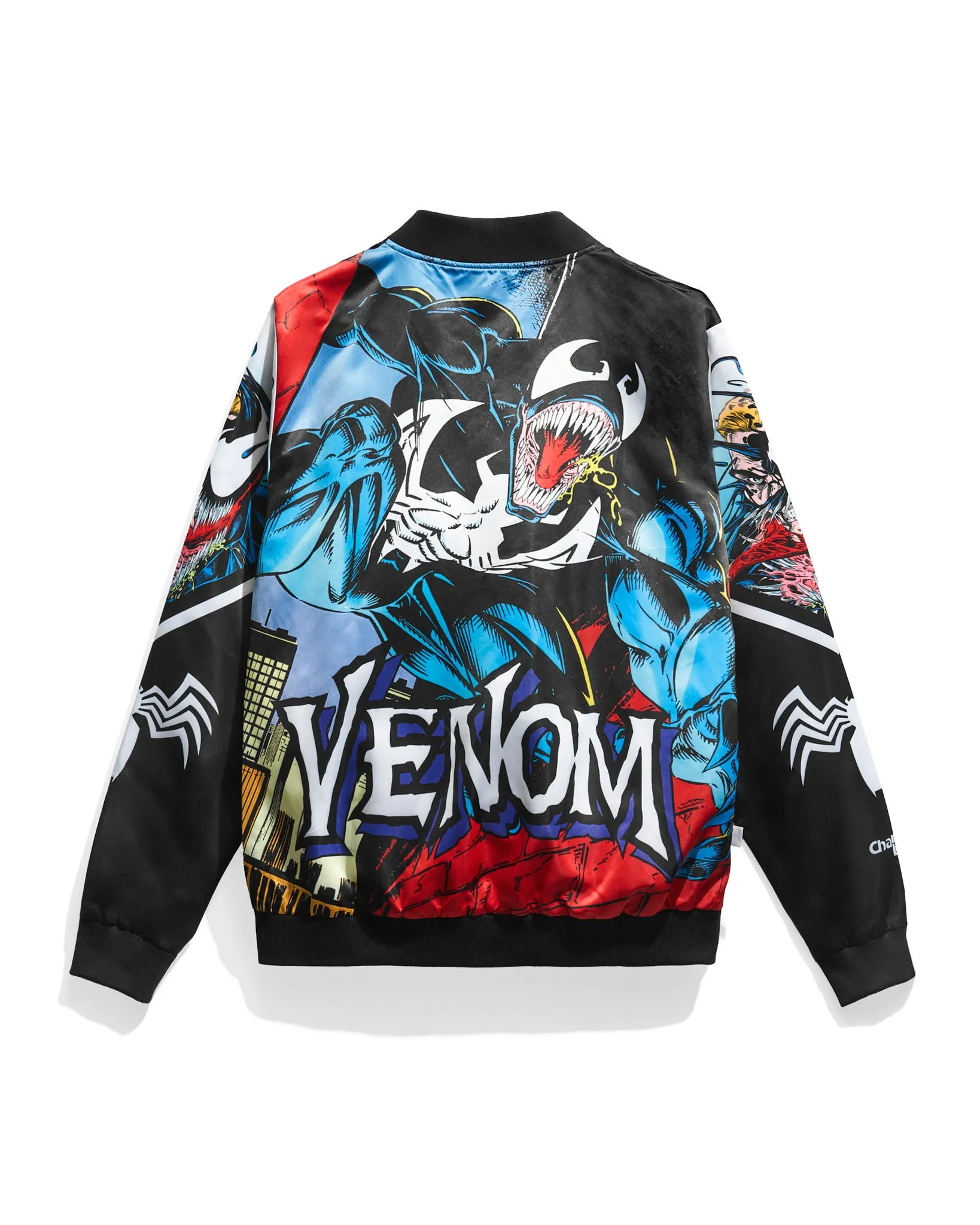 Venom Symbiote Fanimation Satin Jacket