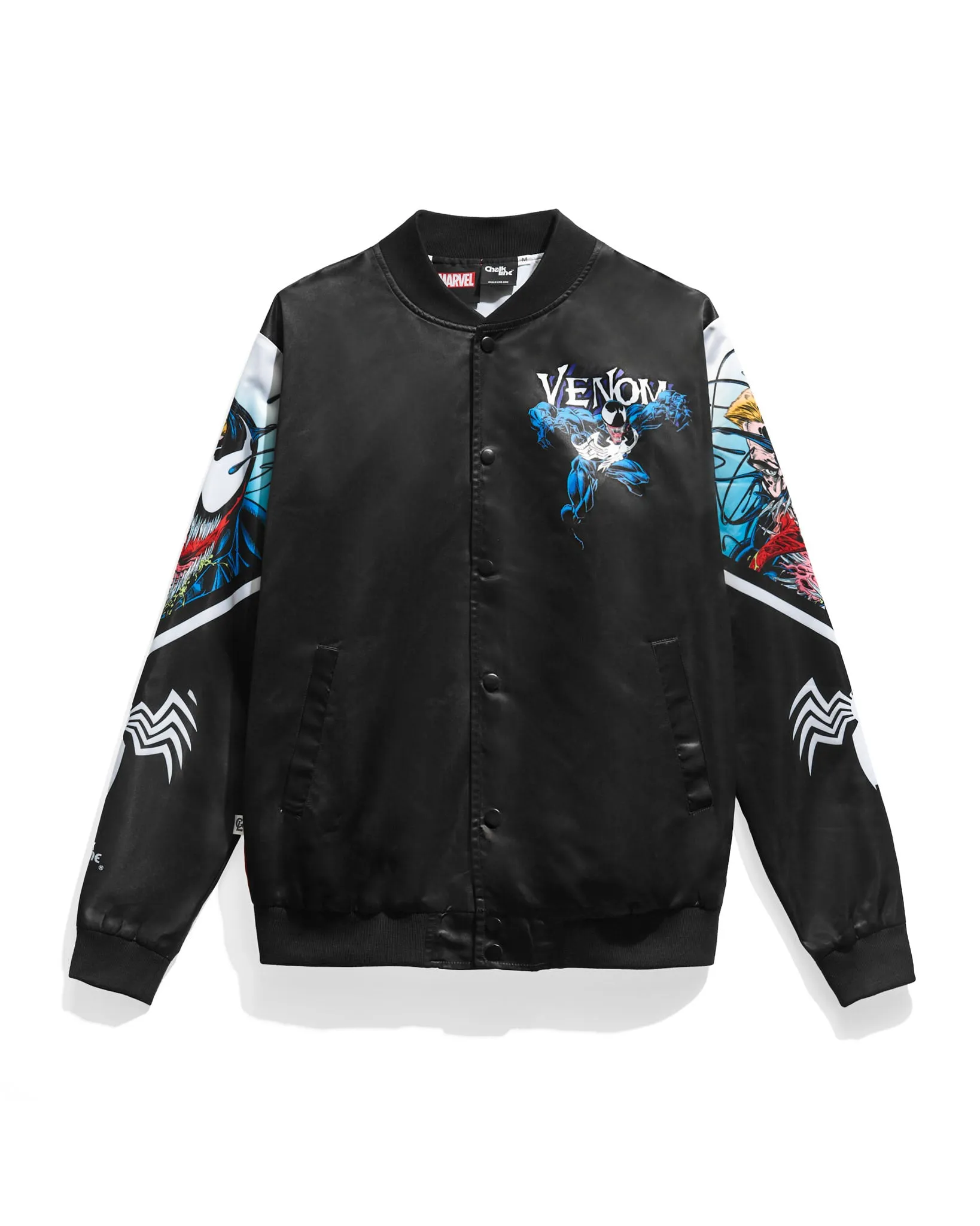 Venom Symbiote Fanimation Satin Jacket