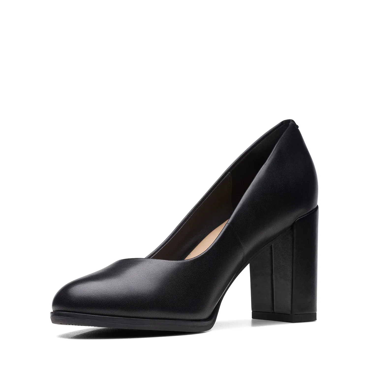 Womens - Freva85 Court Black Leather