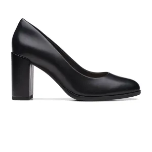 Womens - Freva85 Court Black Leather